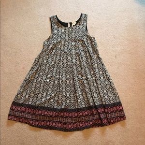 Black and White patterned dress